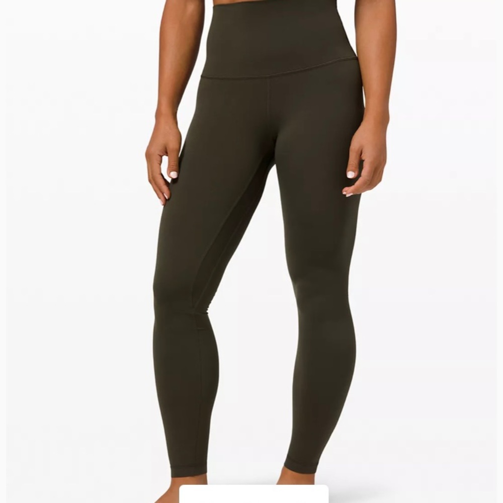 Lululemon Leggings Dark Green